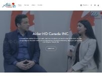 Website Screenshot Abler Hd Canada Inc