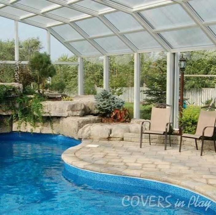 Covers in Play - Pool Enclosures & Indoor Pool Enclosures Logo