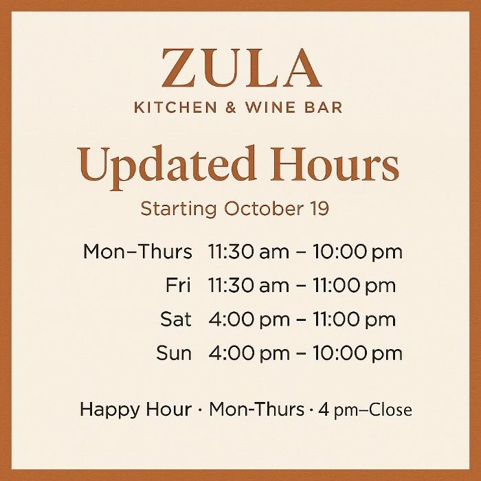 Images Zula Kitchen | Wine Bar
