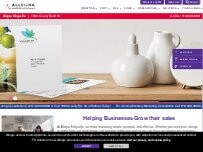 Website Screenshot Allegra Marketing Print Mail