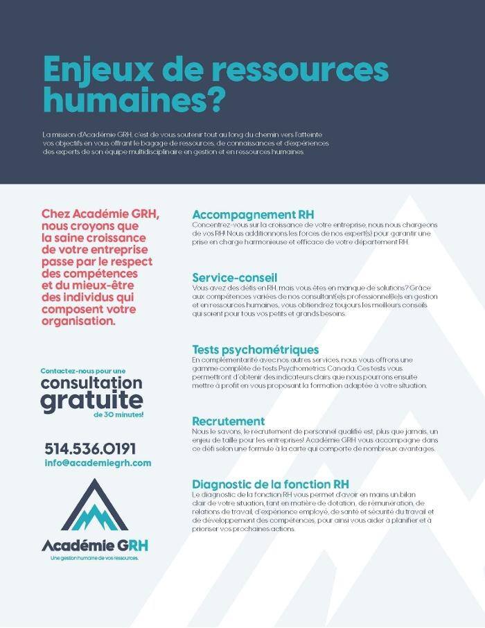 Images Académie GRH inc.