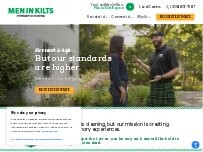 Website Screenshot Men In Kilts Regina