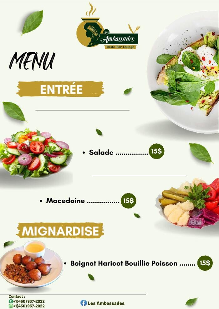 Images Les Ambassades - Resto Bar Lounge Cote-Vertu