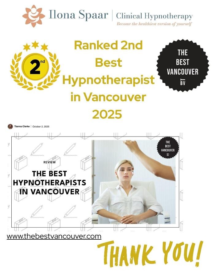 Images Ilona Spaar Clinical Hypnotherapy & Somatic EMDR | Vancouver