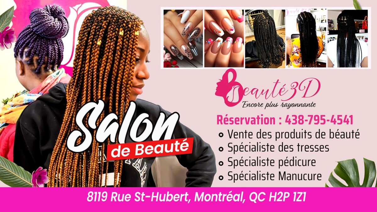 Images Beauté 3D - Salon de coiffure africaine Villeray