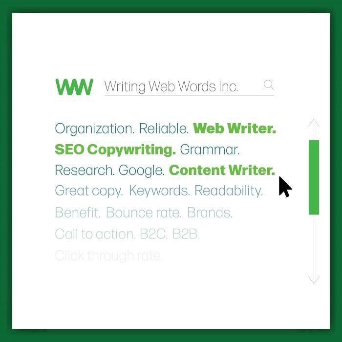 Images Writing Web Words Inc | #1 SEO Website Content Writer in Toronto.