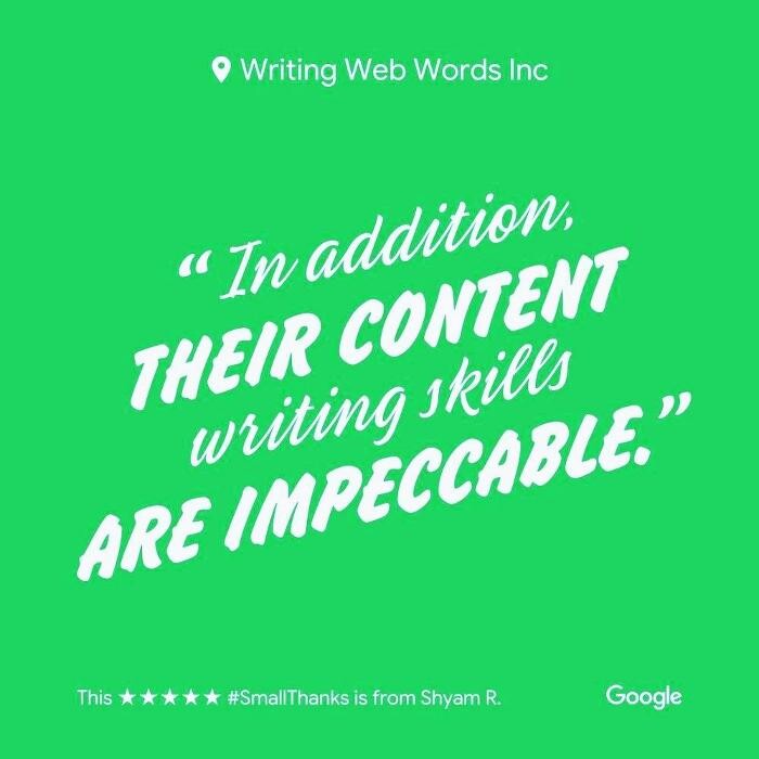 Images Writing Web Words Inc | #1 SEO Website Content Writer in Toronto.