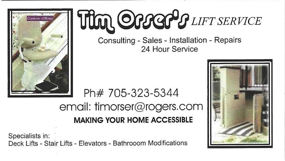 Images Tim Orser's Lift Service