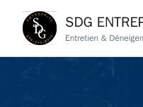 Website Screenshot Émondage & Élagage - SDG Entreprise