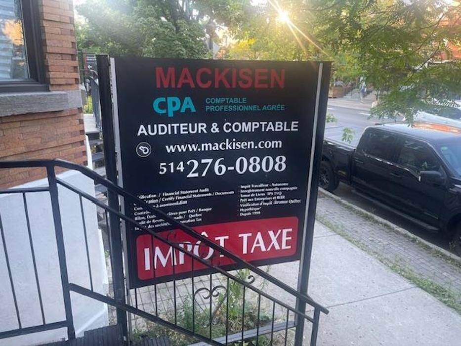 Images Mackisen CPA, Comptable Professionnel Agréé / Chartered Professional Accountant