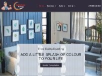 Website Screenshot Splashes Painting