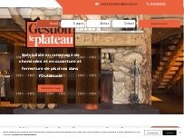Website Screenshot Gestion Le Plateau