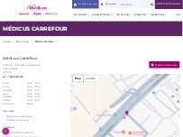 Website Screenshot Médicus Carrefour Laval