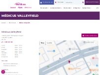 Website Screenshot Médicus Valleyfield