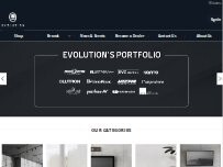 Website Screenshot Evolution Home Entertainment Corp