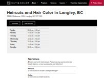 Website Screenshot F|S Cut & Colour