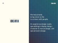 Website Screenshot Creatix Studios
