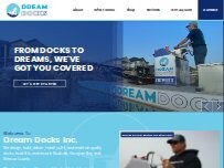 Website Screenshot Dream Docks Inc