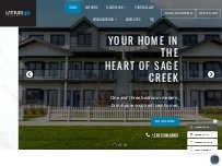 Website Screenshot Latitude 49 Townhomes