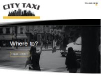 Website Screenshot City Taxis