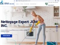 Website Screenshot Nettoyage Expert Jcm