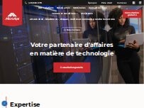 Website Screenshot MicroAge Baie-Comeau (géré par Cpu Manic)