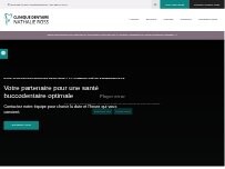 Website Screenshot Clinique Dentaire Nathalie Ross