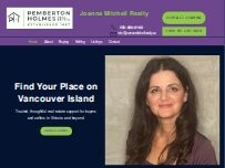 Website Screenshot Joanna Mitchell Realtor