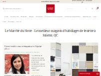 Website Screenshot Le Marché du Store