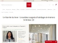 Website Screenshot Le Marché du Store