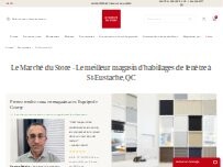 Website Screenshot Le Marché du Store