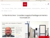 Website Screenshot Le Marché du Store