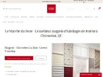 Website Screenshot Le Marché du Store