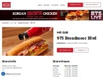 Website Screenshot MR.SUB