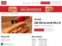 Website Screenshot MR.SUB