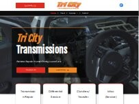 Website Screenshot Tri City Transmissions