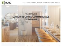 Website Screenshot HU-NIC Construction