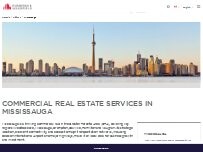 Website Screenshot Cushman & Wakefield - Commercial Real Estate Services