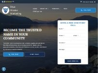 Website Screenshot Blue Moose Marketing