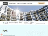 Website Screenshot IVVI, une résidence du Groupe Maurice