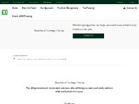 Website Screenshot Bouchard Heritage Group - TD Wealth Private Investment Advice