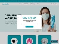Website Screenshot SureSafe Supplies