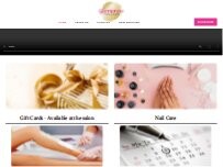 Website Screenshot Glamorous Nails & Lash