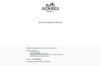 Website Screenshot Hermès Toronto