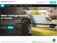 Website Screenshot M4M Damage Restoration