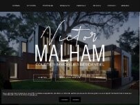Website Screenshot Victor Malham - Courtier Immobilier