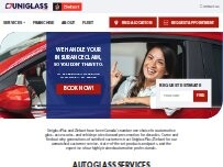Website Screenshot UniglassPlus / Ziebart - Kapuskasing