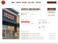 Website Screenshot Chipotle Mexican Grill