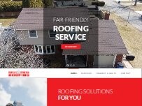 Website Screenshot Rural Urban Roofing & Construction