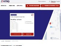Website Screenshot VitroPlus - La Sarre